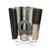 6" full triple dropbox kit with painted pipe and double heatshield