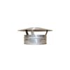 8" Stainless Steel Chinaman Hat