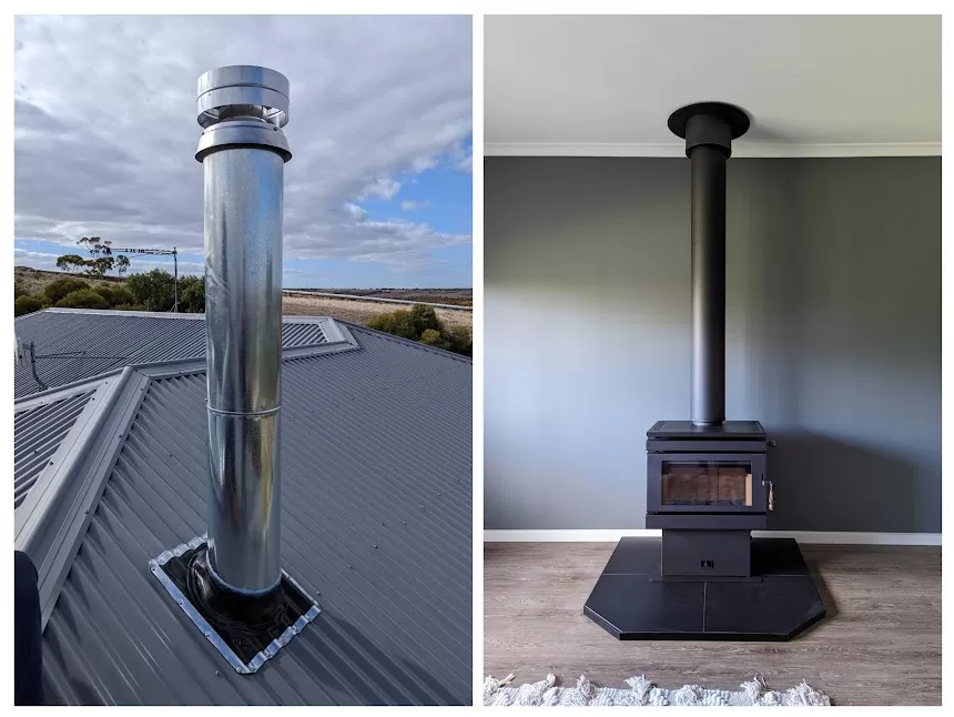 insulated flue kit