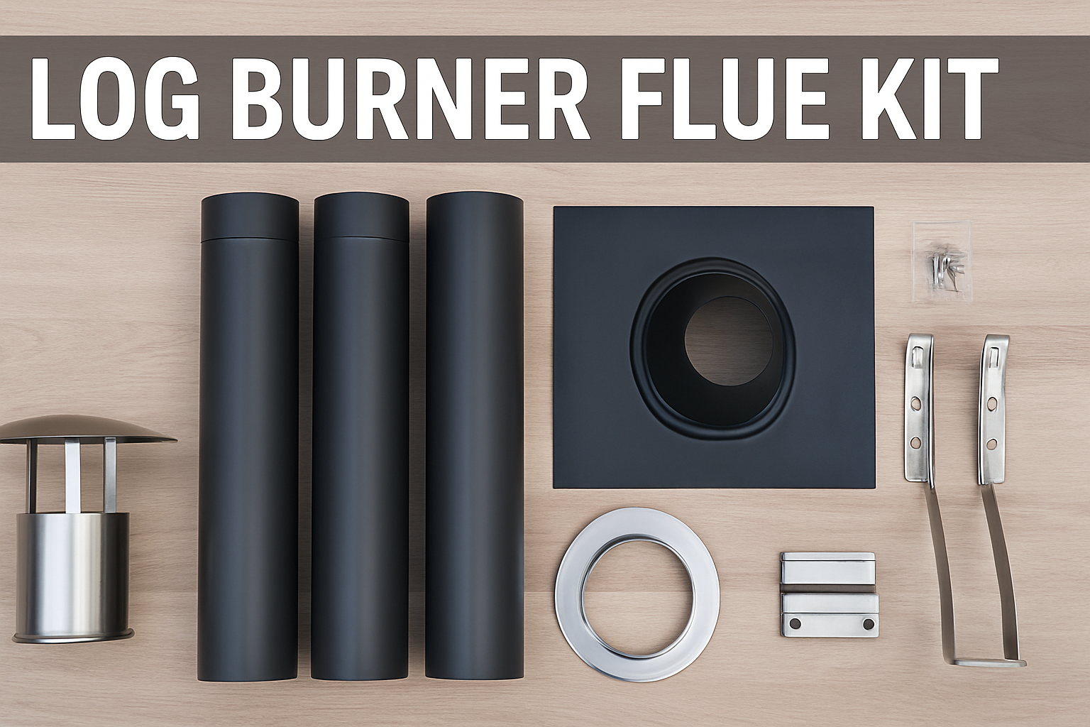 log burner flue kit