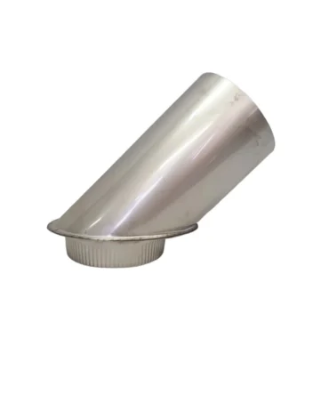 WOOD HEATER FLUE - INBUILT FOOT OFFSET 8" AUSTRALIAN MADE HIGH QUALITY AFFORDABLE